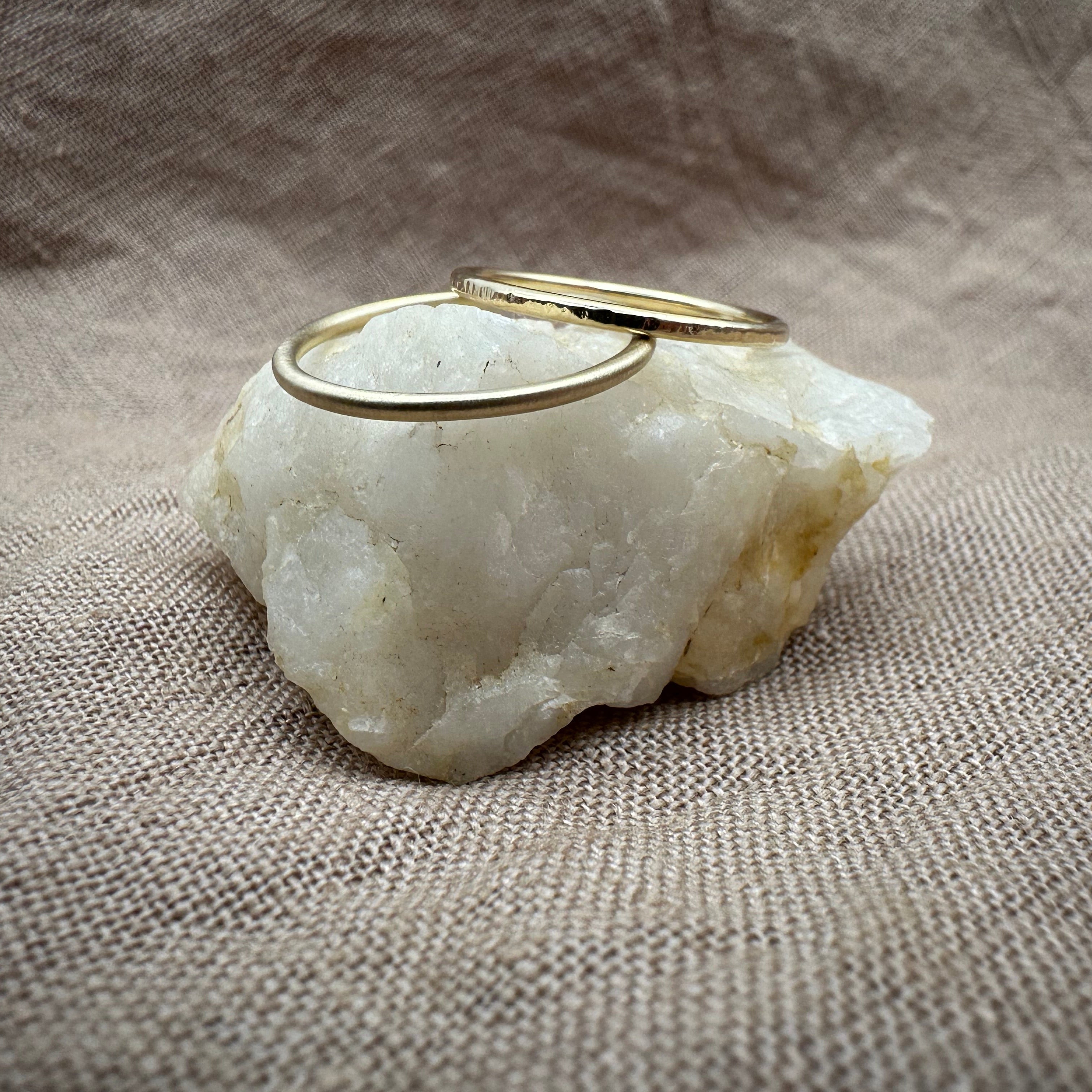 9ct Yellow Gold Stacking Rings