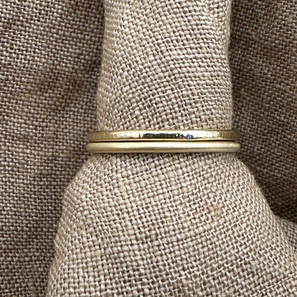 9ct Yellow Gold Stacking Rings