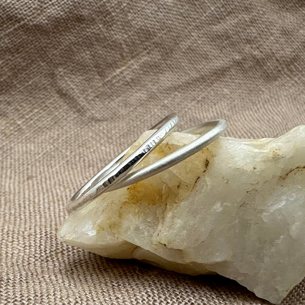 Sterling Silver Stacking Rings