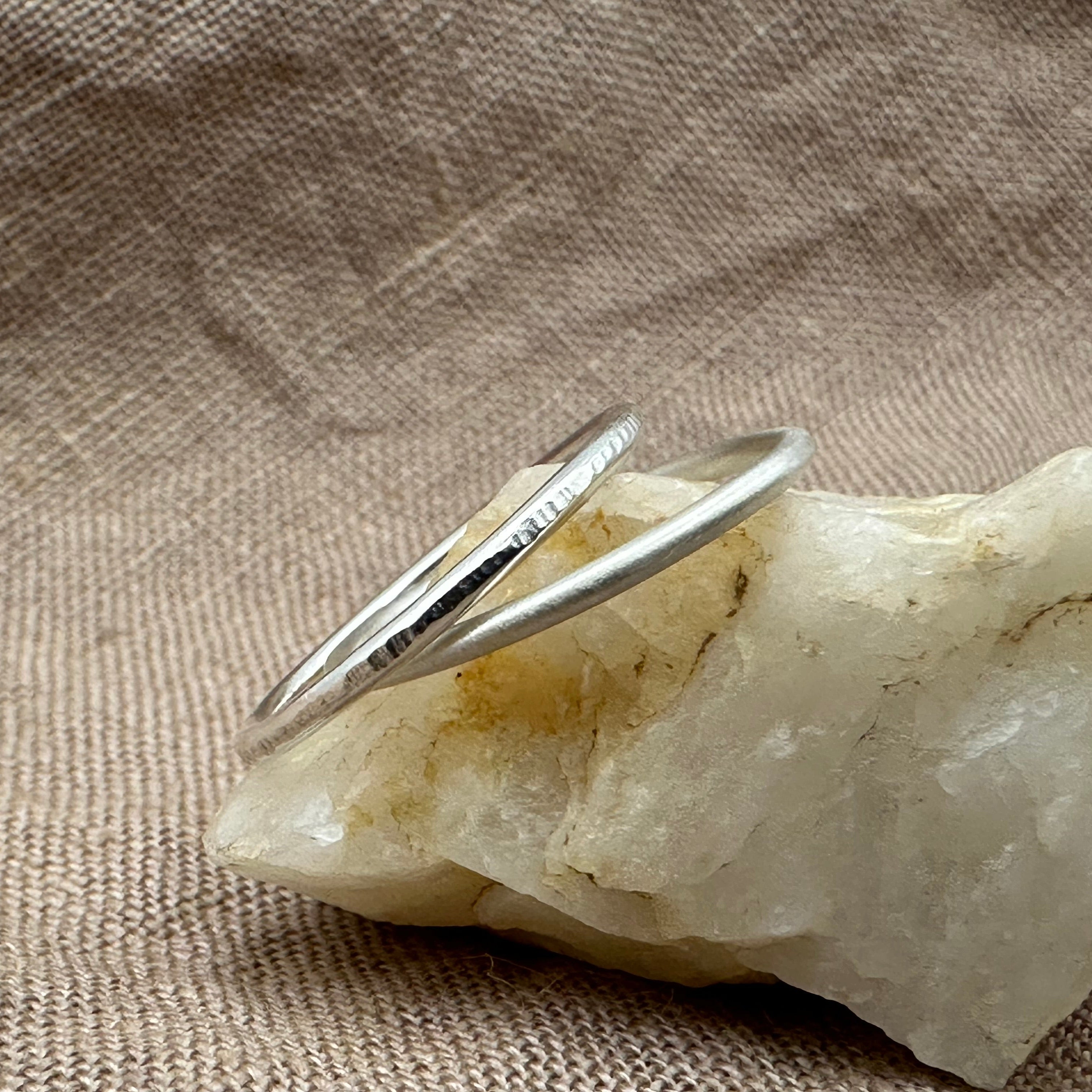Sterling Silver Stacking Rings